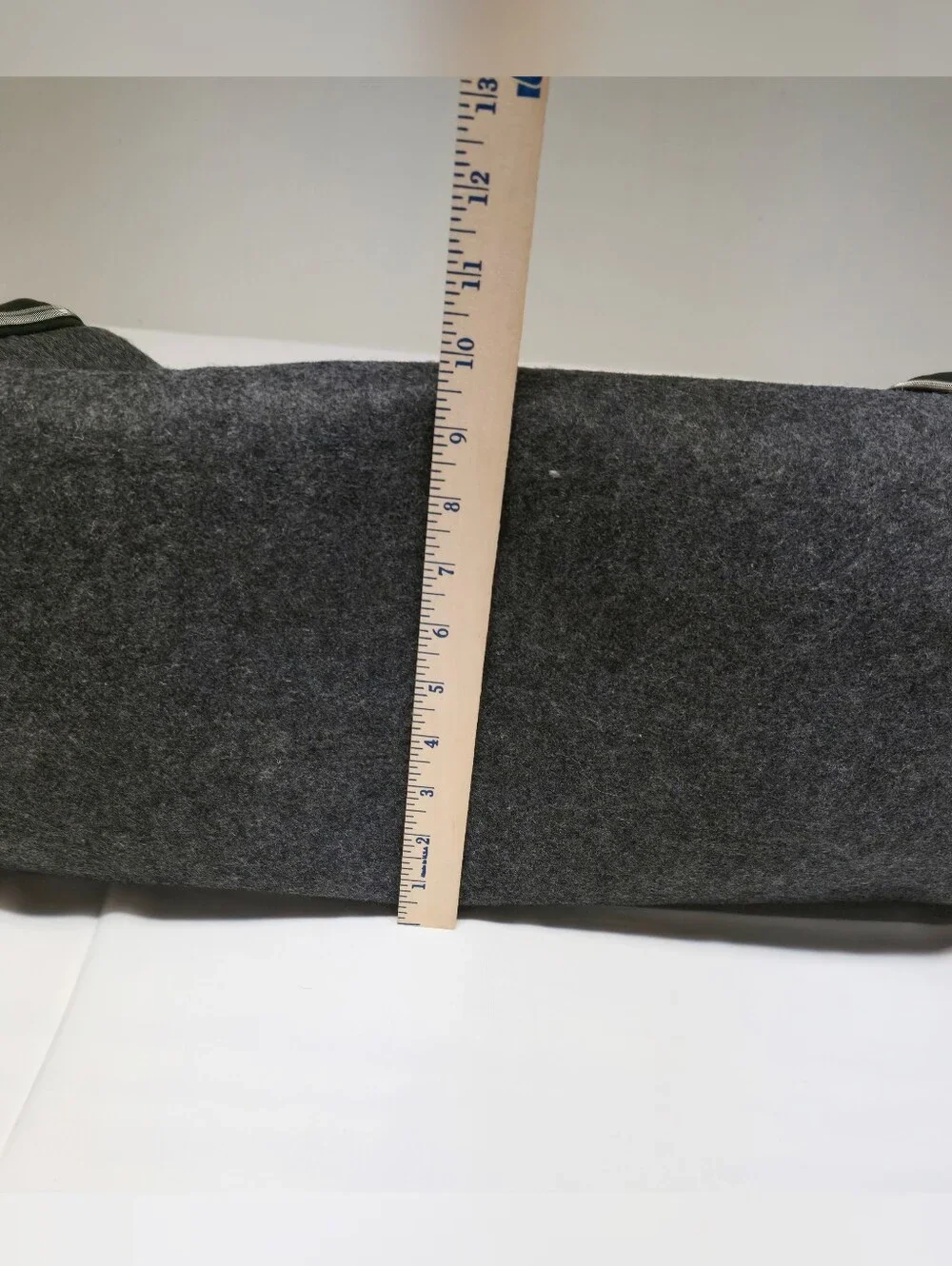John Varvatos Charcoal Gray Weekender Duffle Bag